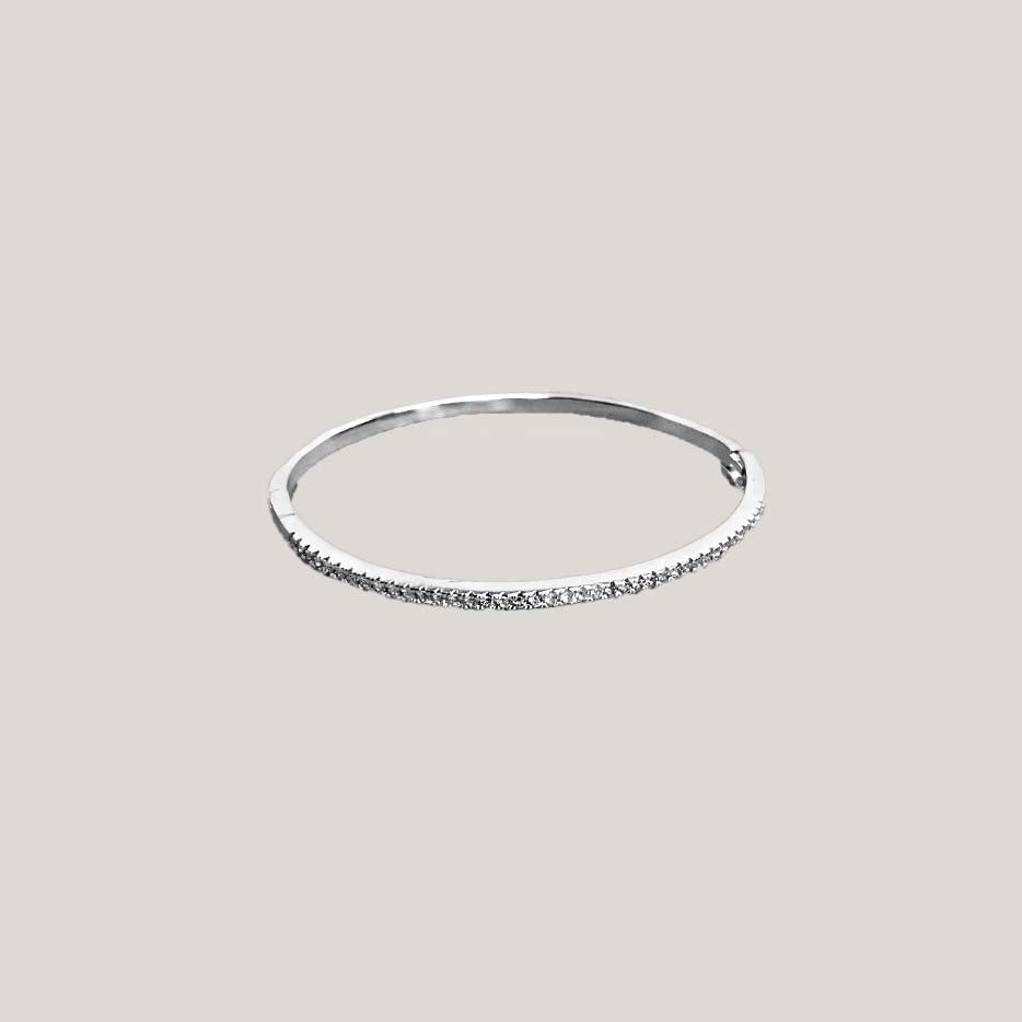 Alicia bangle silver