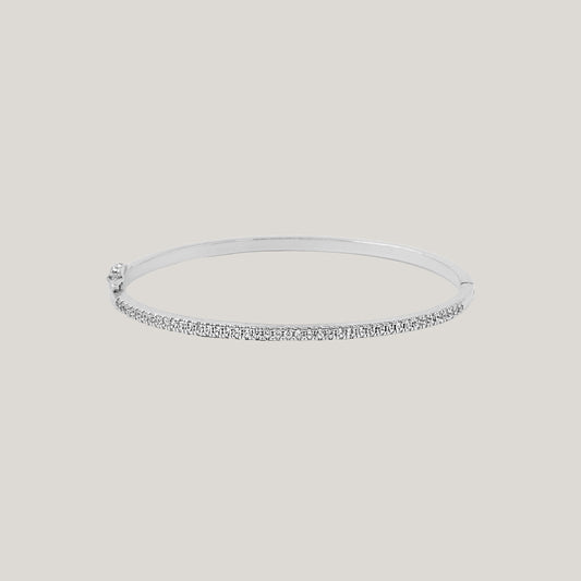 Alicia bangle silver