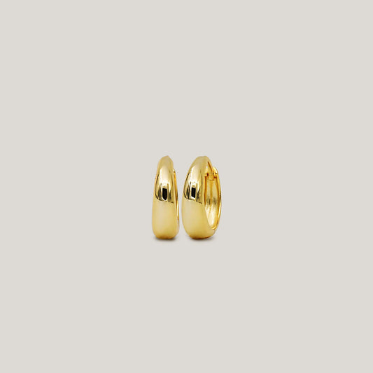 Classic chunky rounded hoops